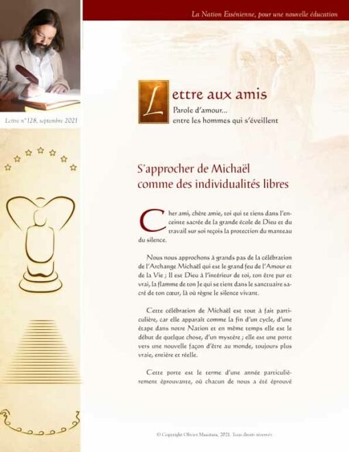 S'approcher de Michaël comme des individualités libres - 2021-09