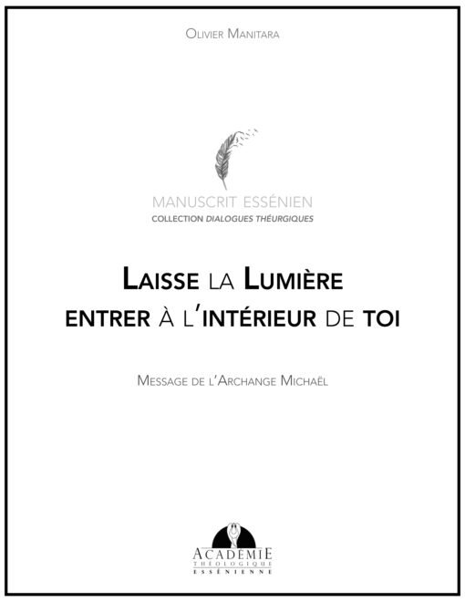 Laisse la Lumière entrer à l’intérieur de toi - 2021-09-12