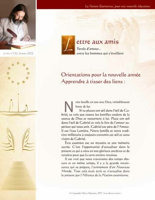 Orientations pour la nouvelle année – 2022-01